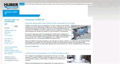 Desktop Screenshot of hubersverige.se